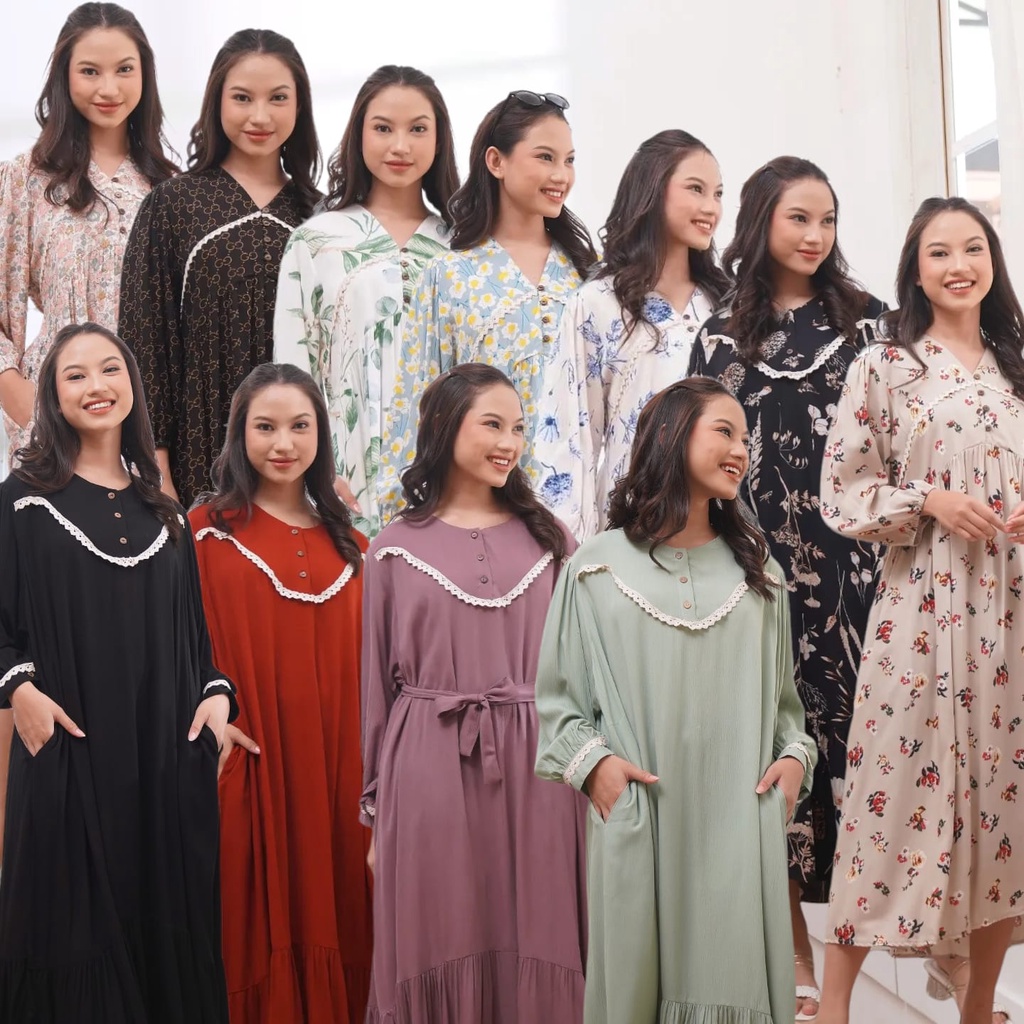 ISYANA DRESS//DASTER MULTIFUNGSI//SENYENYAK.ID
