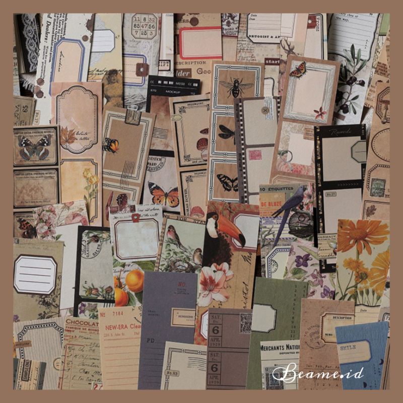 

Butterfly Card Memo untuk Decor/Bujo/Journal