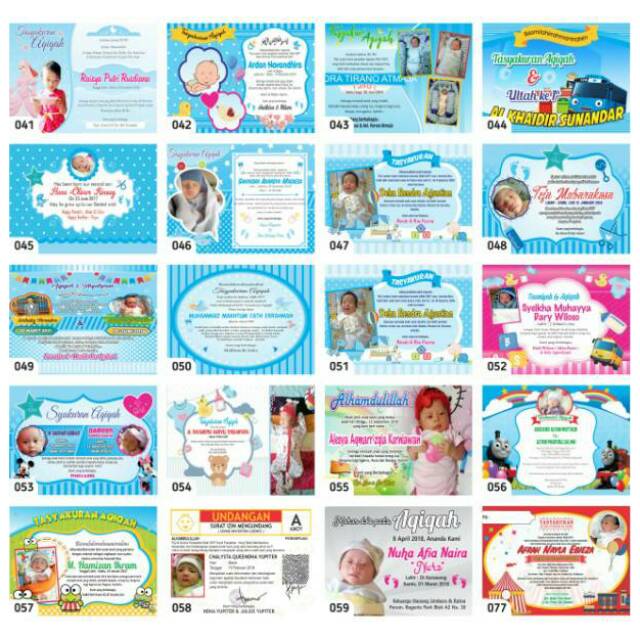 

Stiker Syukuran AQIQAH / SYUKURAN KELAHIRAN ANAK