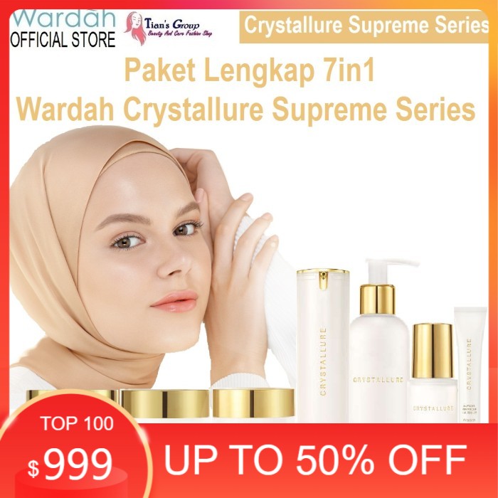 Paket 7in1 Wardah Crystallure Supreme Original Asli Bpom