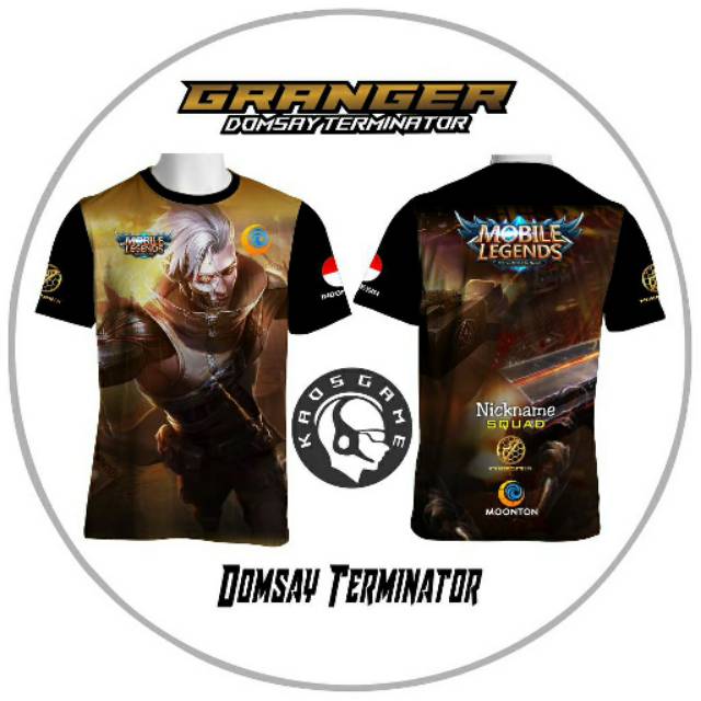 Kaos mobile legend granger