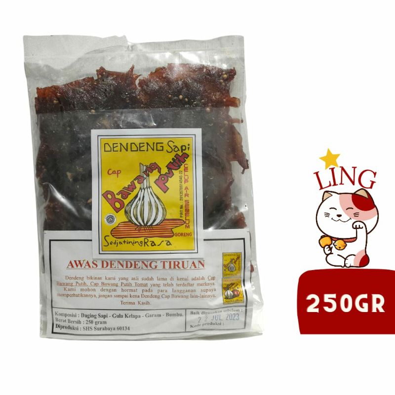 

Dendeng Sapi Cap Bawang 250 gram