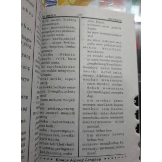 Sale Kamus Bahasa Jepang Indonesi Kecil Ayo Beli