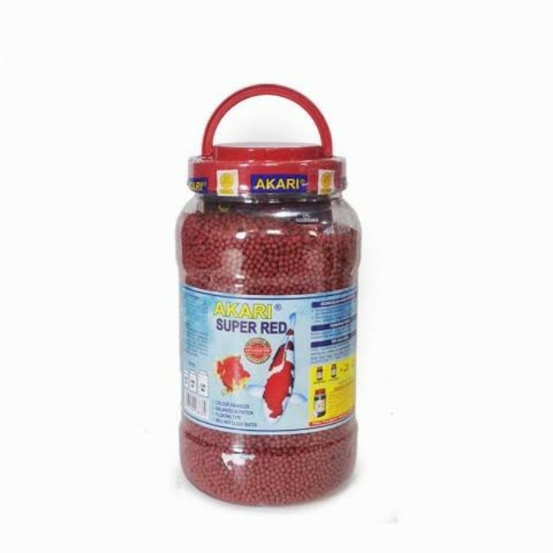 AKARI SUPER RED 1,25Kg 1,25 Kg 1250 gr gram Ukuran 2mm