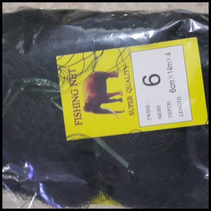 JARING BURUNG NILON HITAM NO. 6 / BIRD NET SIAP PAKAI