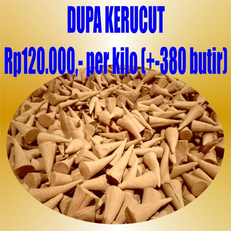 Dupa Kerucut Wangi Kiloan