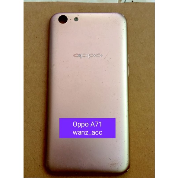 BACKDOOR /BACKCOVER OPPO A71 bekas cabutan