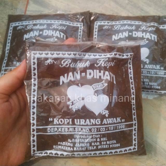 

Kopi Nan Dihati | Kopi Hitam