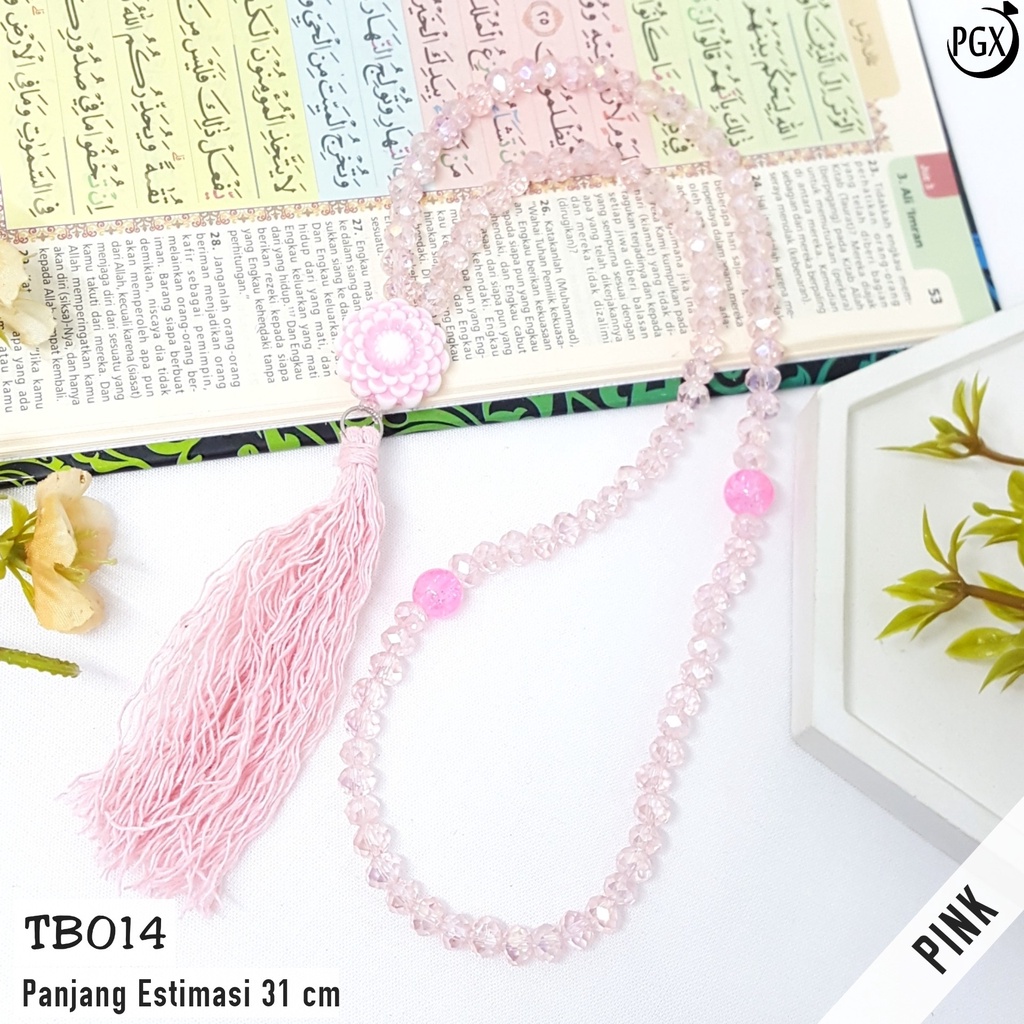 PGX Tasbih Mutiara / Kristal Mewah 99 Butir Fashion Muslim TB014