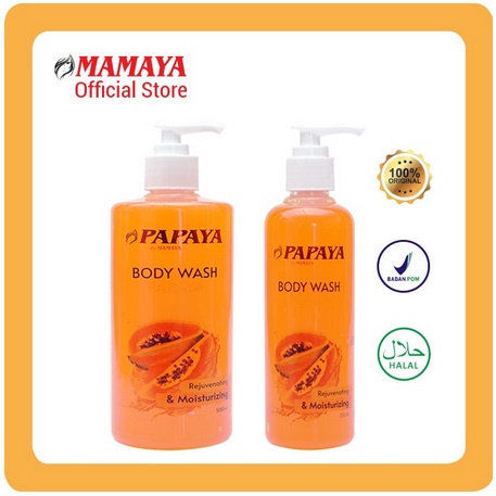 ❤ SHASYA ❤ MAMAYA Day and Night Cream (✔️BPOM) Krim siang dan malam papaya 20 gr MAMAYA Face body Wash