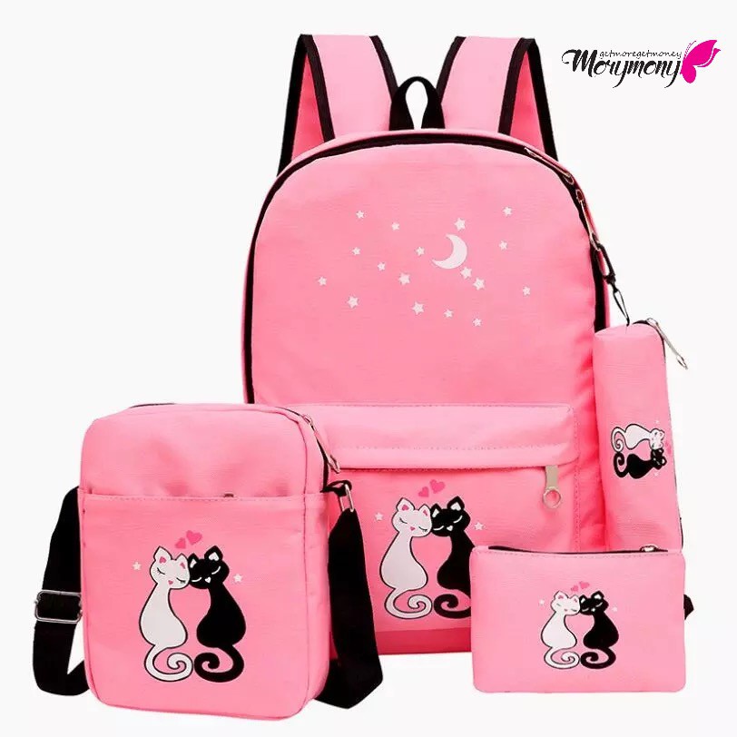 MORYMONY TAS JABOX - Tas Ransel Backpack Fashion Tas Sekolah-PINK