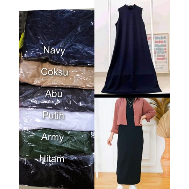 Dress inner ntuk dalaman blazer, cardigan dll