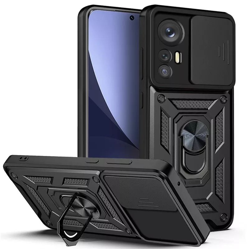 Case Xiaomi 12 Lite 5G Camshield Ring Camera Protect Casing Xiaomi 12 Lite 5G Cover