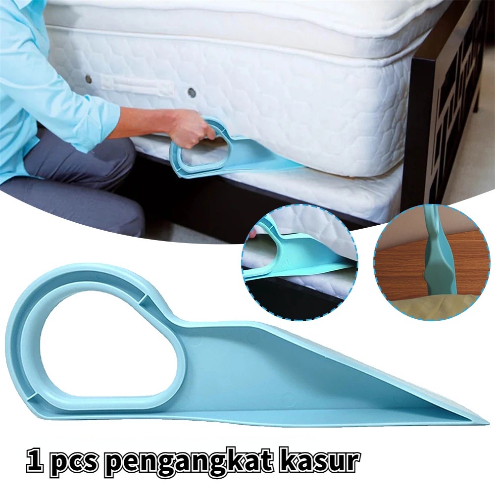 【COD】Alat Pengangkat Matras Kasur Manual / Alat Bantu Pengangkat Sprei Kasur/ Alat Bantu Pengangkat Lift / Kasur Ergonomis Bahan ABS Hemat Tenaga/Matras