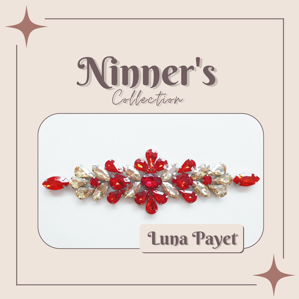 Luna Belt [ Payet Pinggang | Payet Rangkai | Belt Payet | Payet Kebaya ]