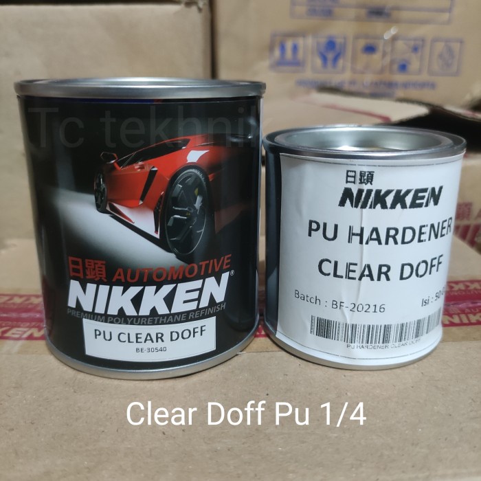 Nikken Pu Clear Doff nikken 250ml / Clear doff 1/4 200cc