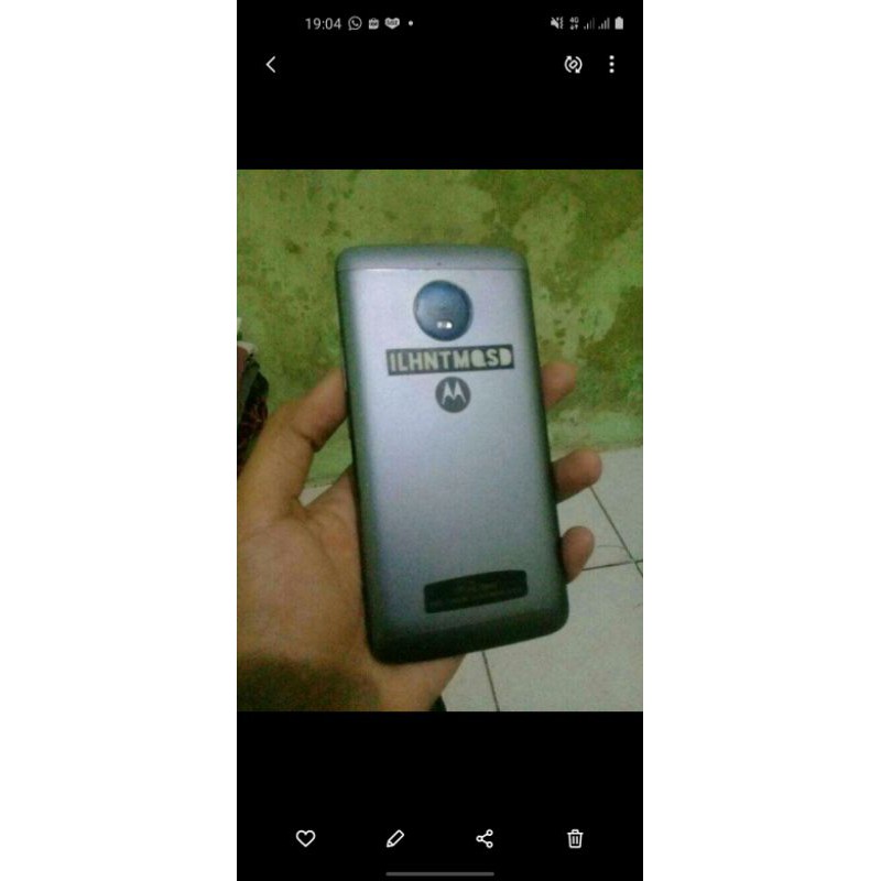 Hp second motorola e4plus ram 3/32GB