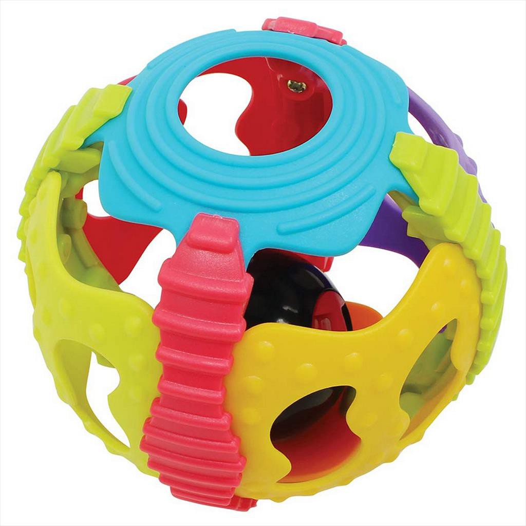 Playgro 120753 Shake Rattle and Roll Ball Mainan Bayi