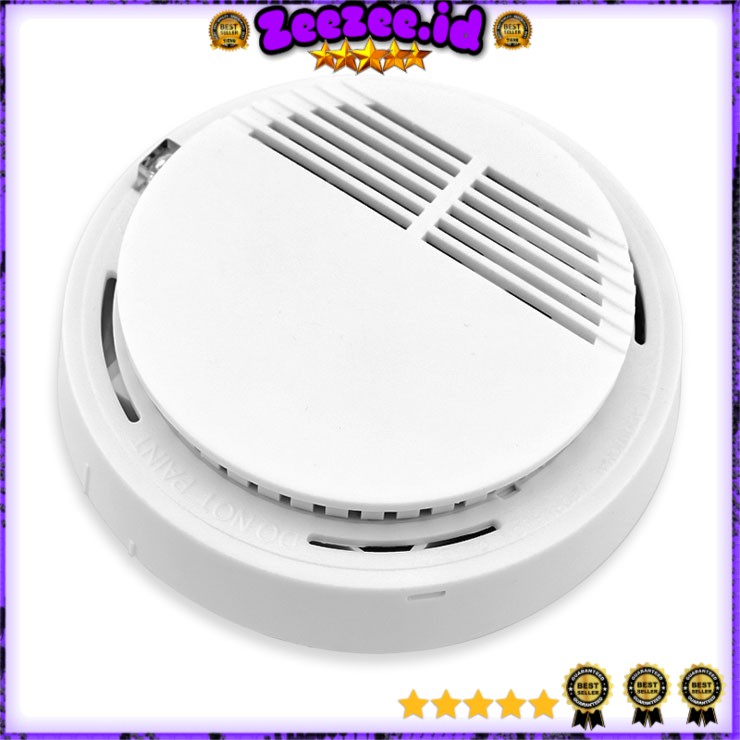 Alat Pendeteksi Asap Kebakaran | Smoke Detector SS-168 - White