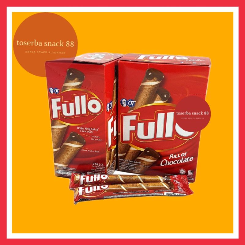 

FULLO/Wafer Snack Chocolate & Vanilla (7,5 gram × 24 gram)