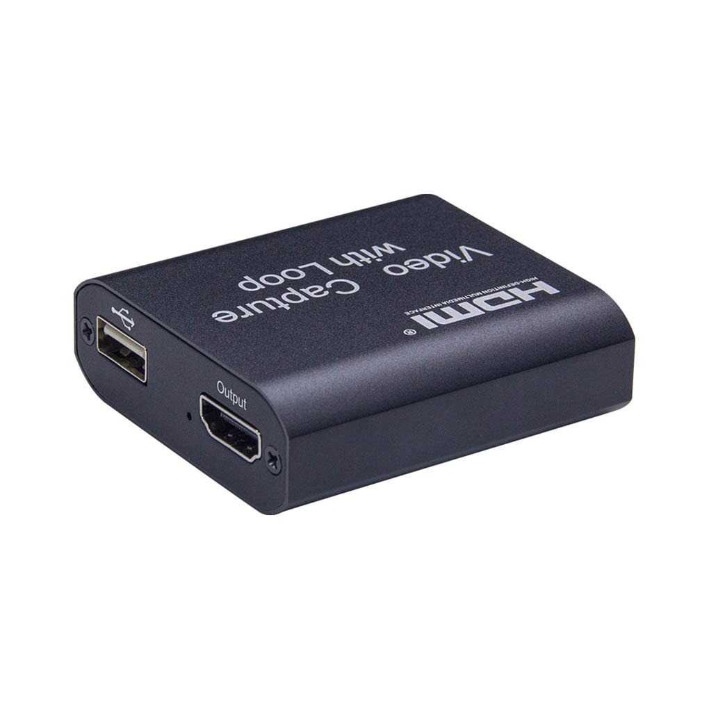 (1005 BARANG ORI) ALLOYSEED HDMI Video Capture Card Adapter Record Box USB2.0 4K RU901