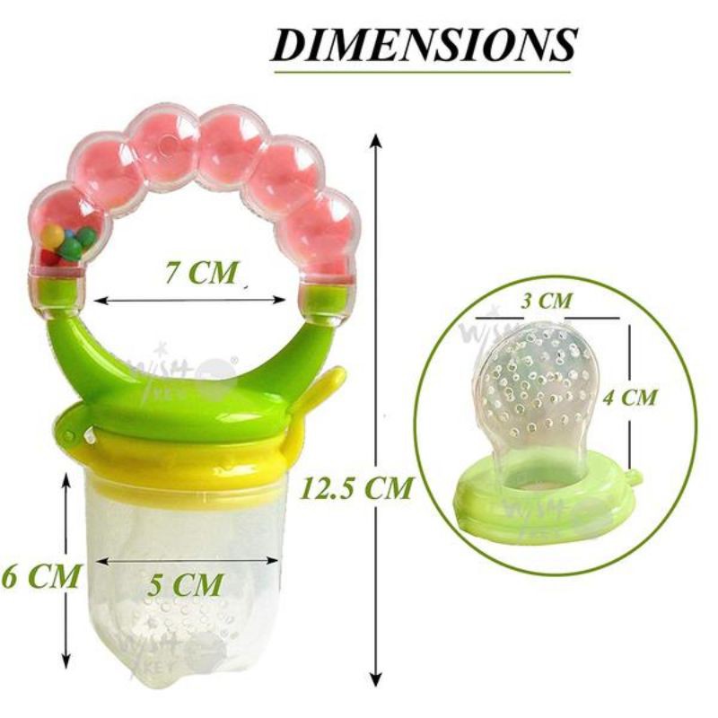 Empeng Buah ada Kerincingan Rattle Bayi