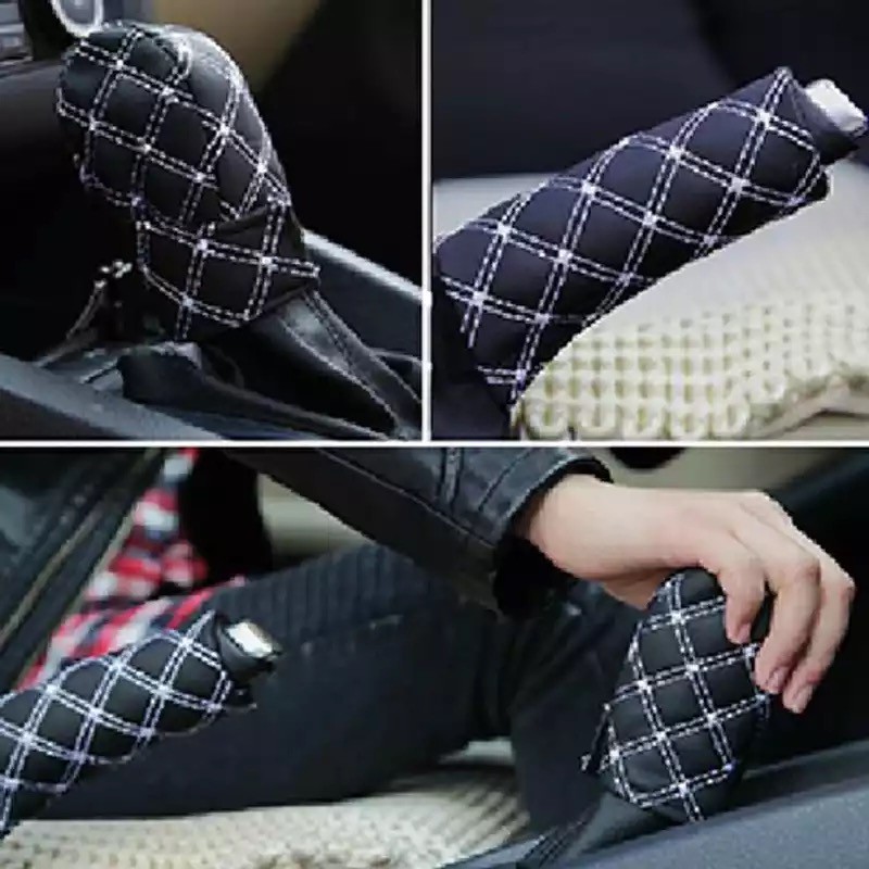 Cover Tuas Perseneling Mobil Bahan Kulit Untuk Dekorasi interior