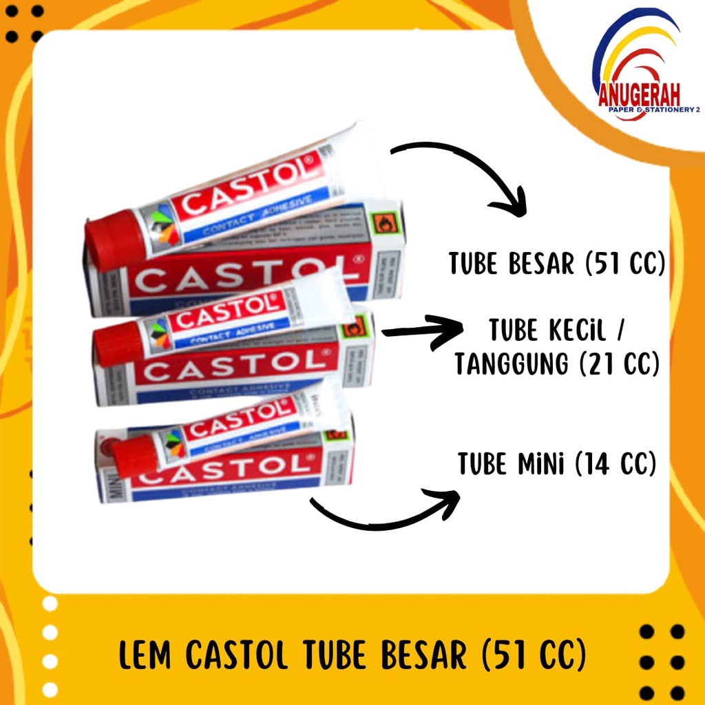 

LEM CASTOL BESAR ORIGINAL 100% (PCS)