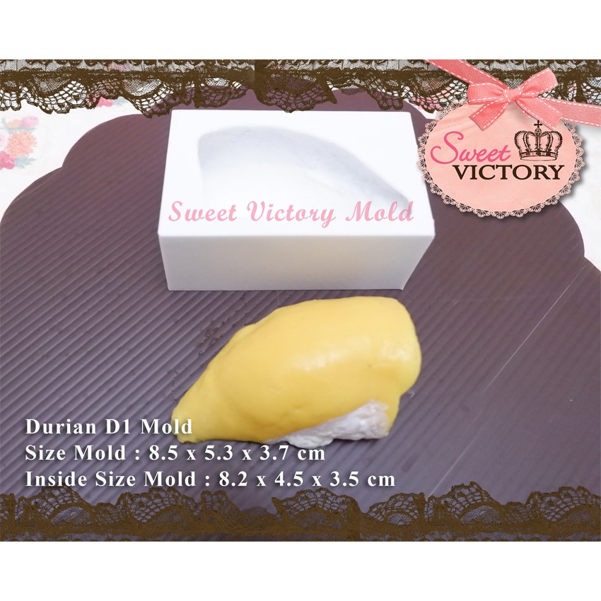 Cetakan Silikon Durian D1 / Durian Silicone Mold