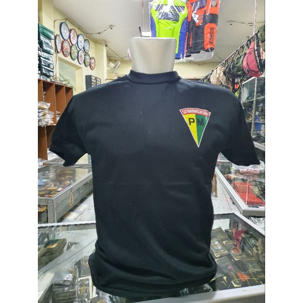 Kaos Target PM PDL|Kaos PDL Hitam Polisi Militer |kaos oblong POlisi Militer Kecil PDL