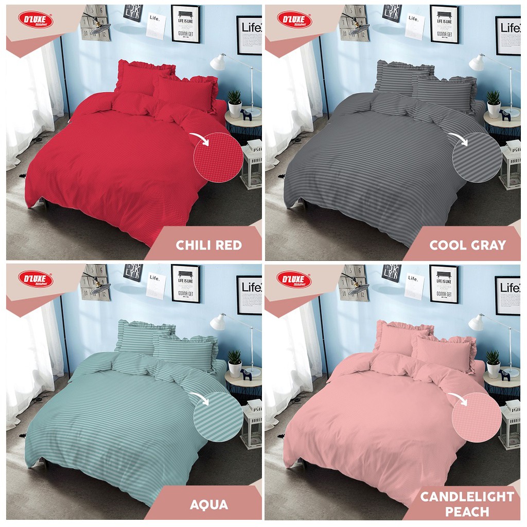 Kintakun D'Luxe Bed Cover Set Embosed Edition Uk. 160x200