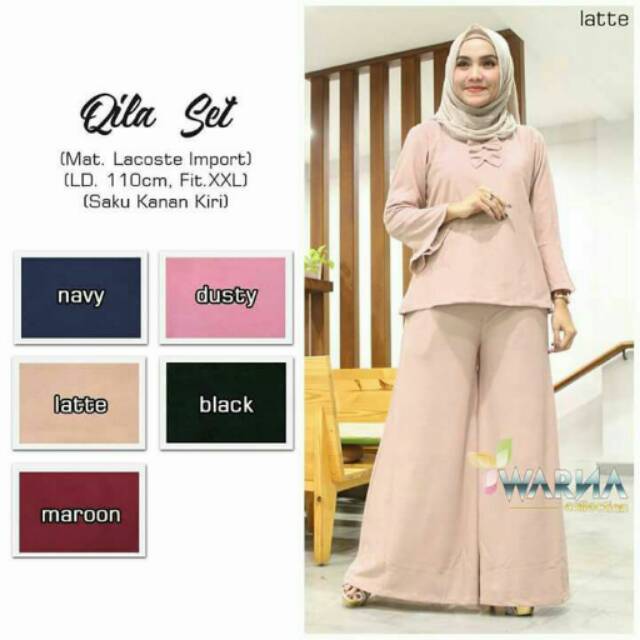 QILA SET ORIGINAL BY WARNA COLLECTION 050917 IDR 140K