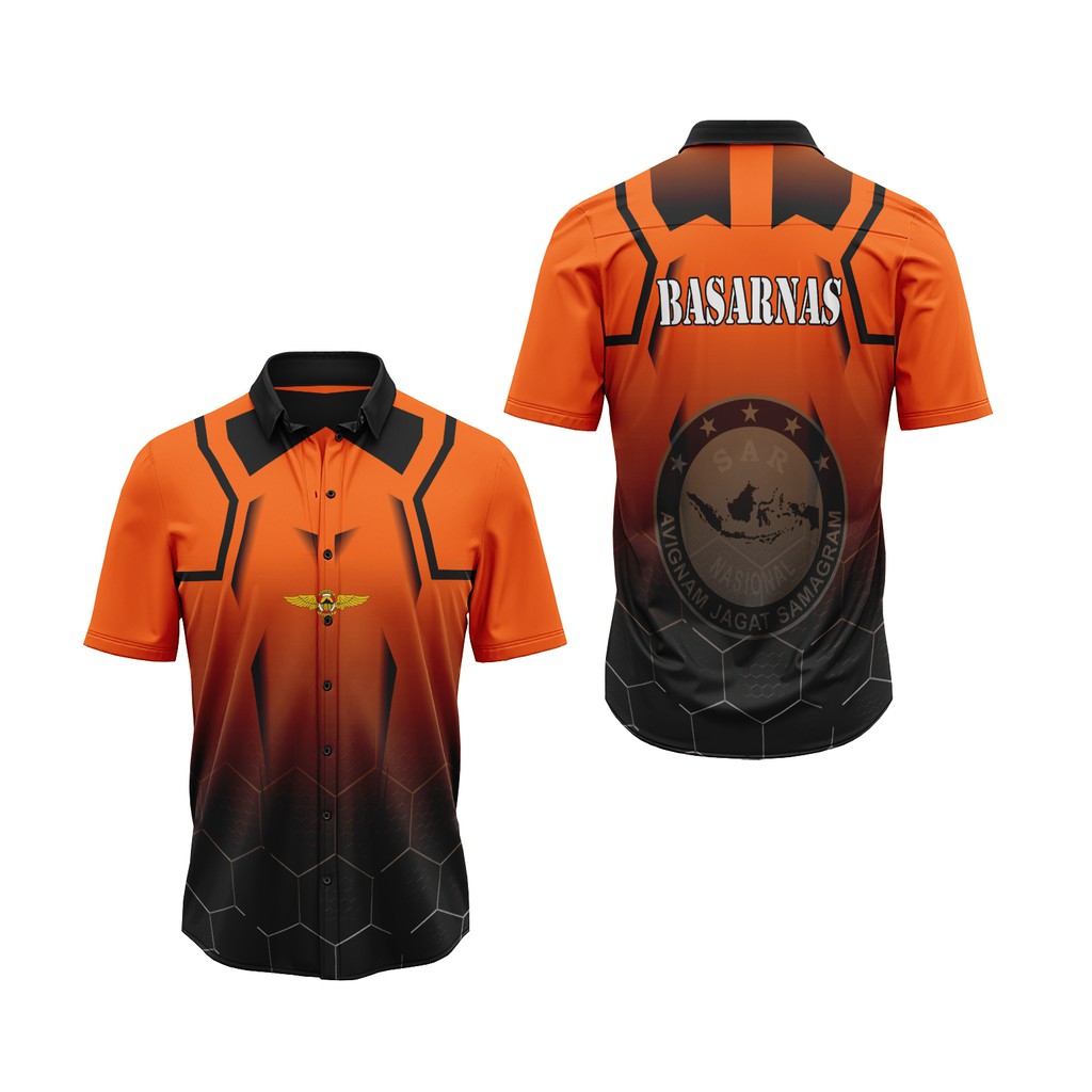 Kemeja Basarnas | Baju Kemeja Basarnas | Seragam Basarnas | Kemeja Basarnas Terbaru