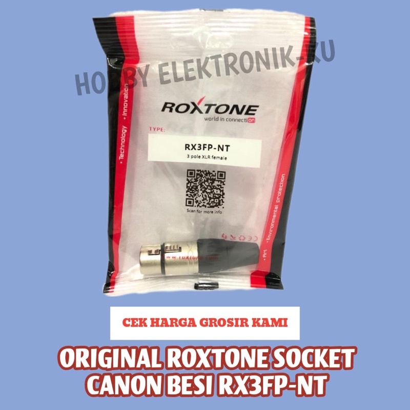 ORIGINAL ROXTONE SOCKET CANON BESI RX3FP-NT