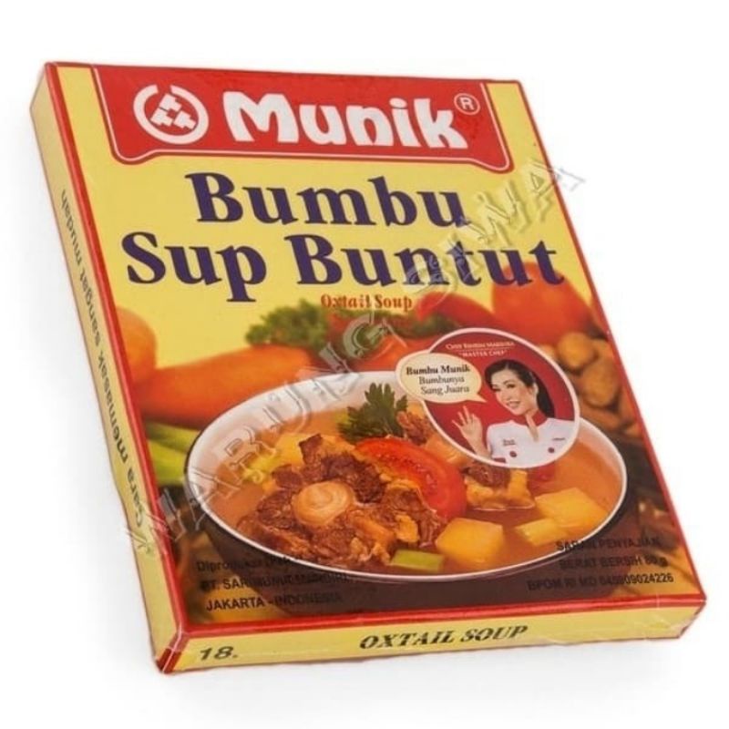 

munik sup buntut 80 gram