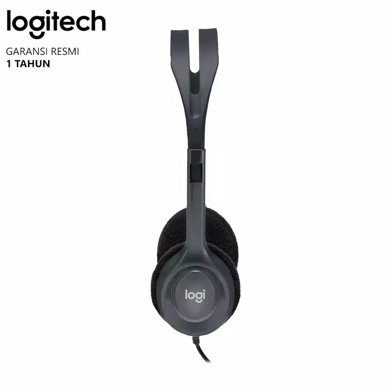 Headset Logitech H111/H110 Original 100 Garansi Reami 1Tahun