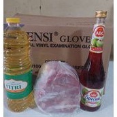

paket daging sapi 1kg minyak dan sirup