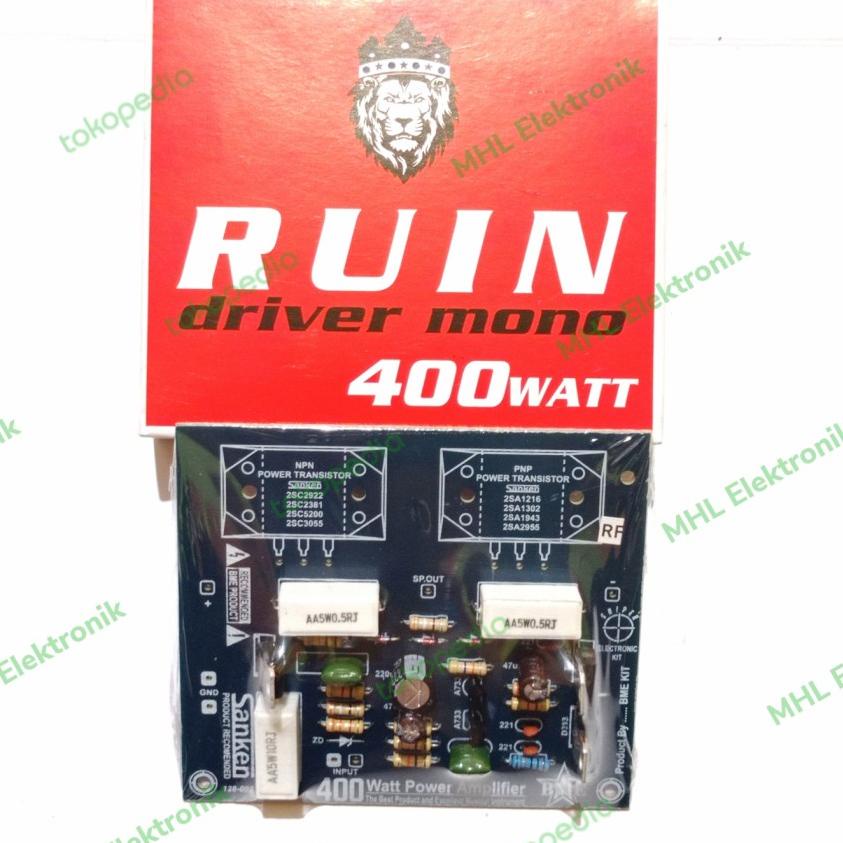 Terbaik.. Kit Driver Power Mono 400 Watt