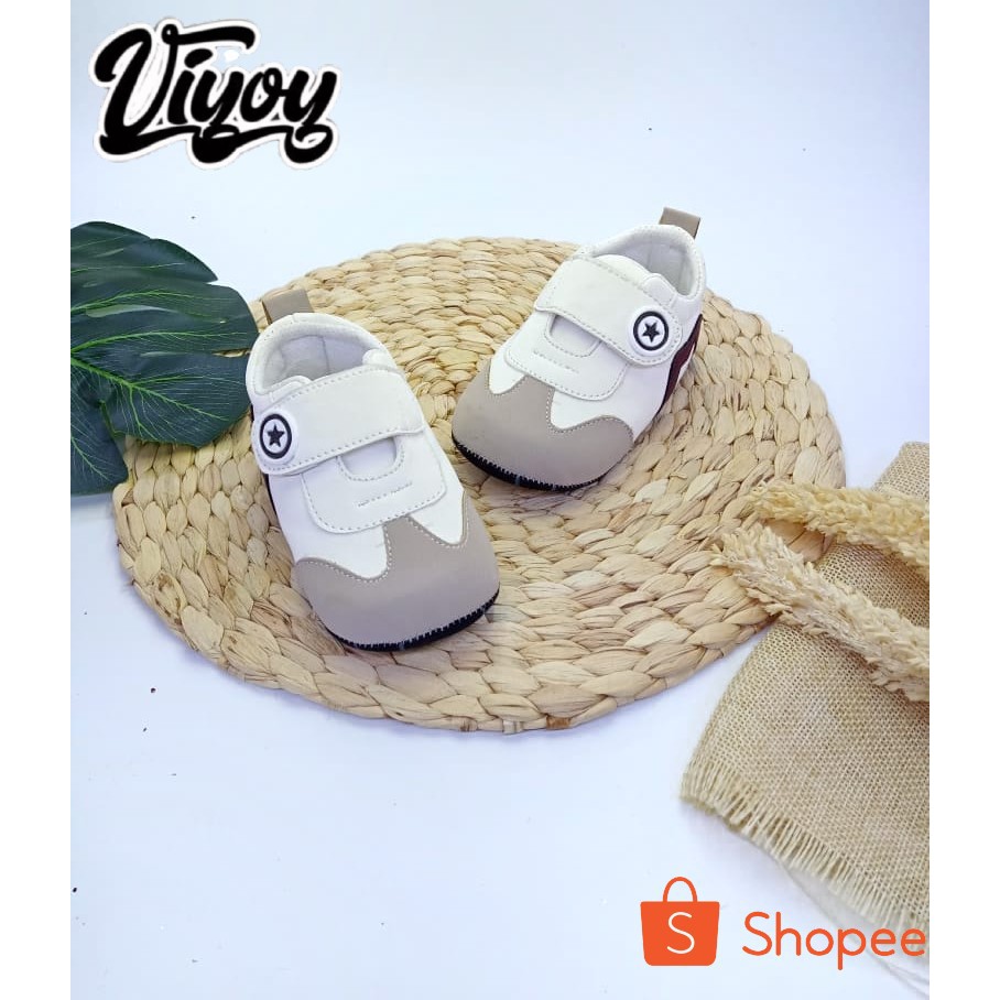 Sepatu baby 1 tahun ke bawah Kekinian murah dan elgan