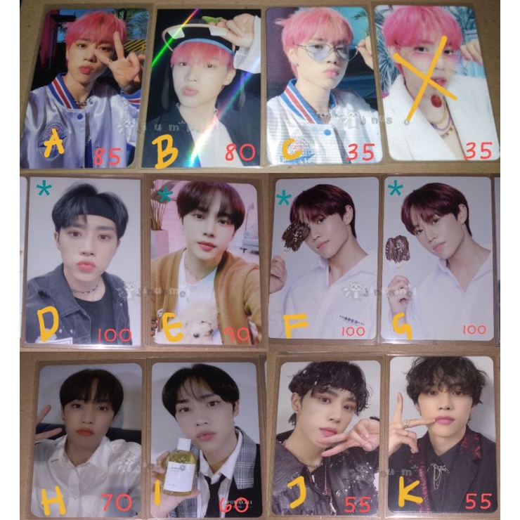 THE BOYZ SUNWOO ERIC SANGYEON BENEFIT BENE MAKESTAR JOEUN MD 06 REAL TC 5 REAL TRADING CARD WITHDRAM
