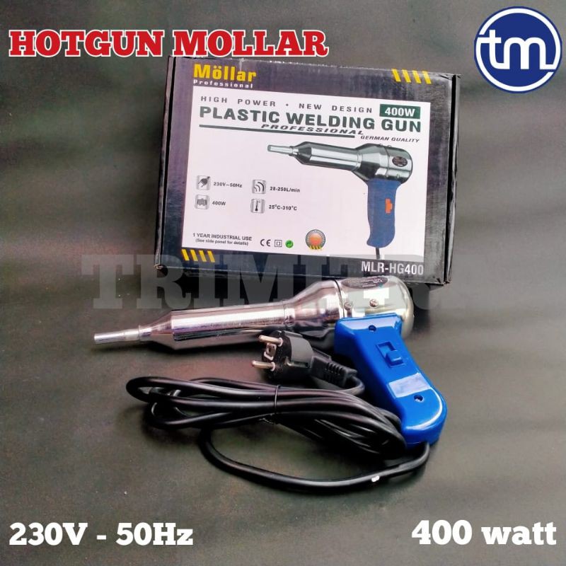 

Heat / Hot Gun Pemanas Plastik Shrink Segel Kemasan MOLLAR Original