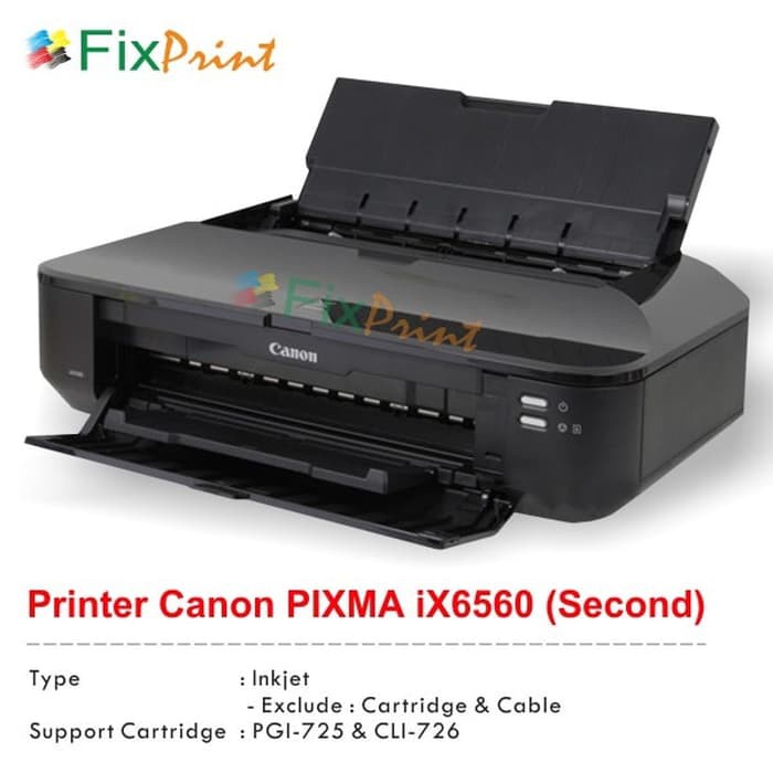 Printer Bekas Canon iX6560 iX 6560 iX-6560- Printer Canon A3 Bekas FPS1446