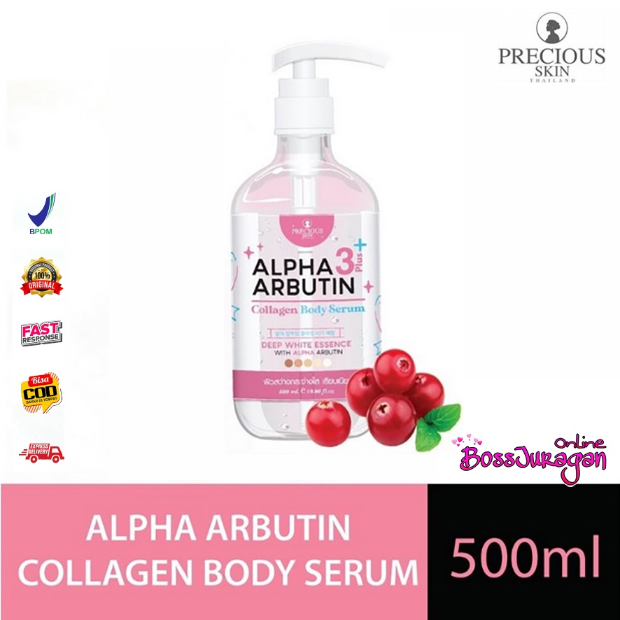 (BOSS) ALPHA ARBUTIN 3 PLUS COLLAGEN WHITENING SERIES BEST SELLER