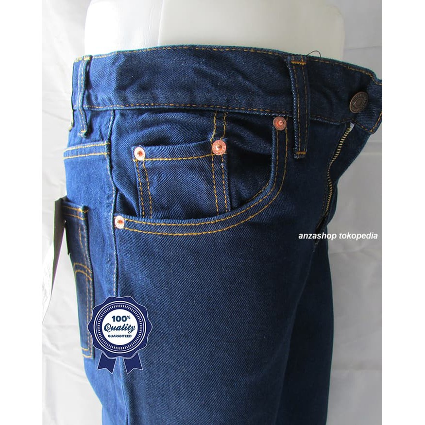 CELANA PRIA PANJANG ORIGINAL Celana Jeans Denim Bandung ANZ Standar/Regular Biowash 27-32 CO JEANS