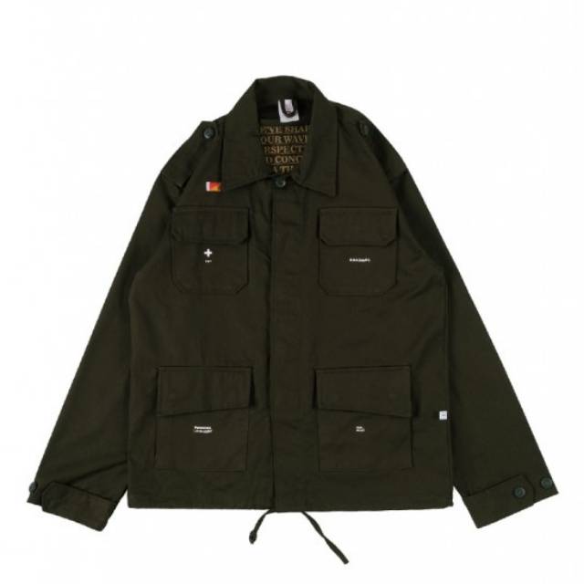 UNKL347."DEFT PARKA ARMY GREEN"