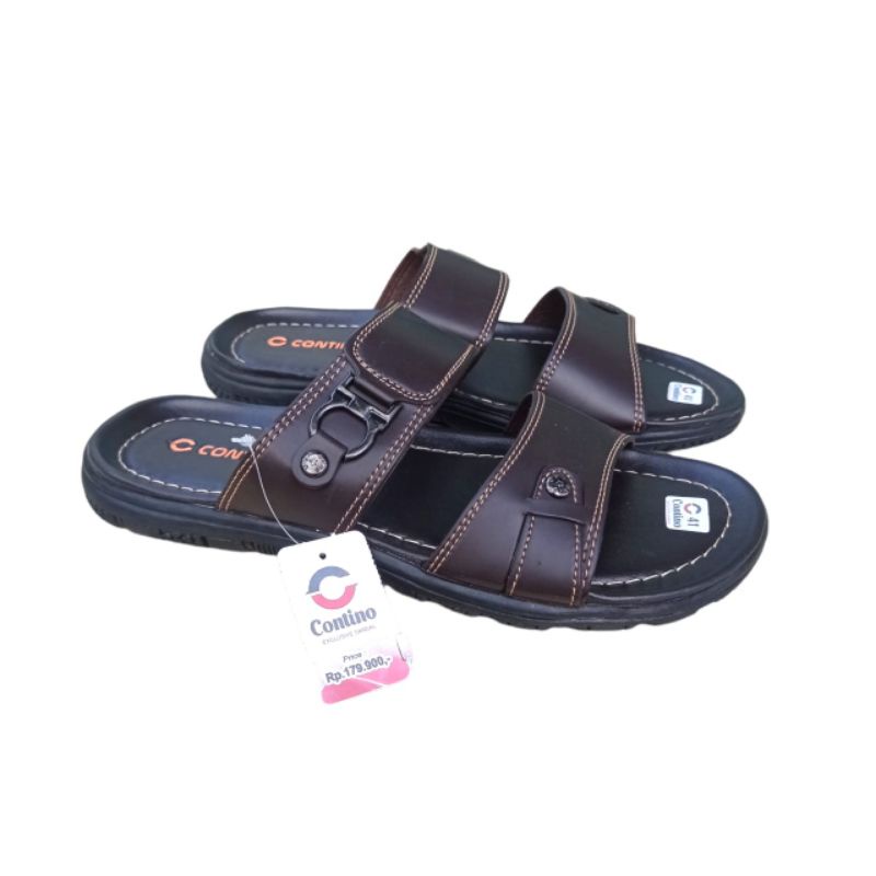 Sandal Kulit Pria | Sandal Casual Pria | Sandal Selop Pria