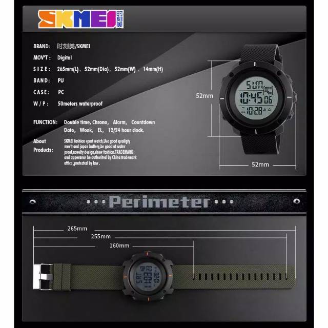 SKMEI 1213 SPORT PRIA TERLARIS TERSESIA VARIASI WARNA_JAM SPORT PRIA TAHAN AIR 50M