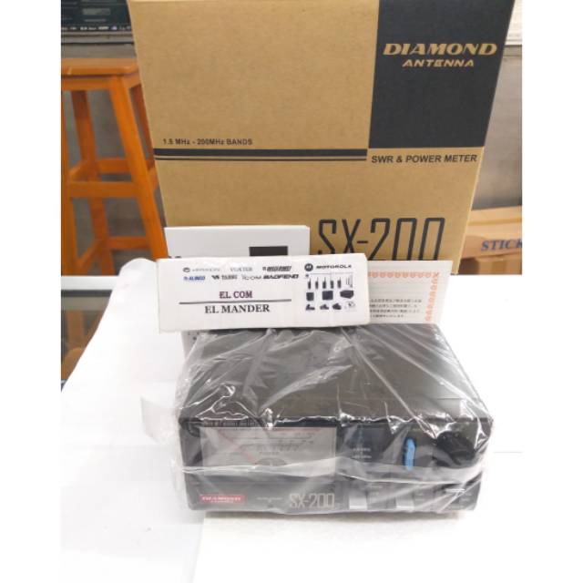 POWER METER DIAMOND ANTENA SX200 - SWR & ANTENA DIAMOND SX-200