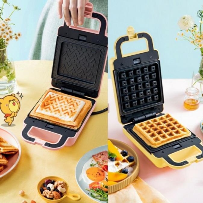 Bear Electric Sandwich & Waffle Maker
