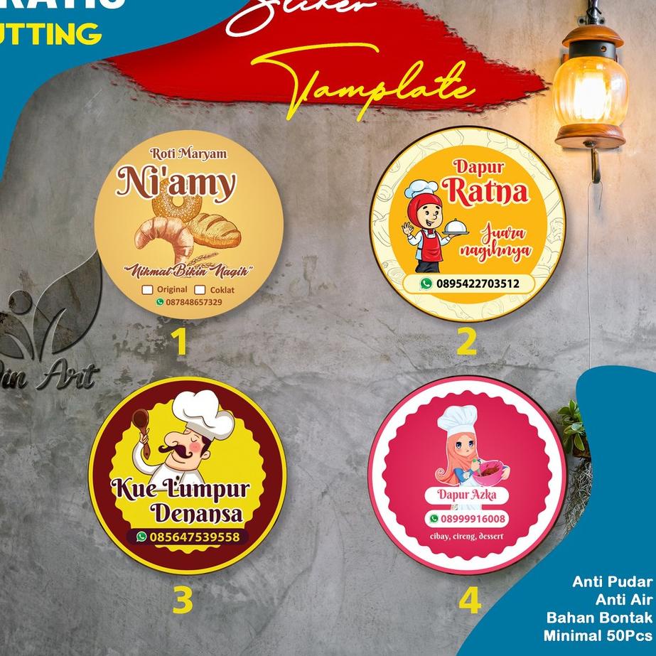 

☼ [TERLARIS] CETAK STIKER / LABEL PRODUK / sticker / Stiker Makanan / setiker produk / stiker botol ㋿